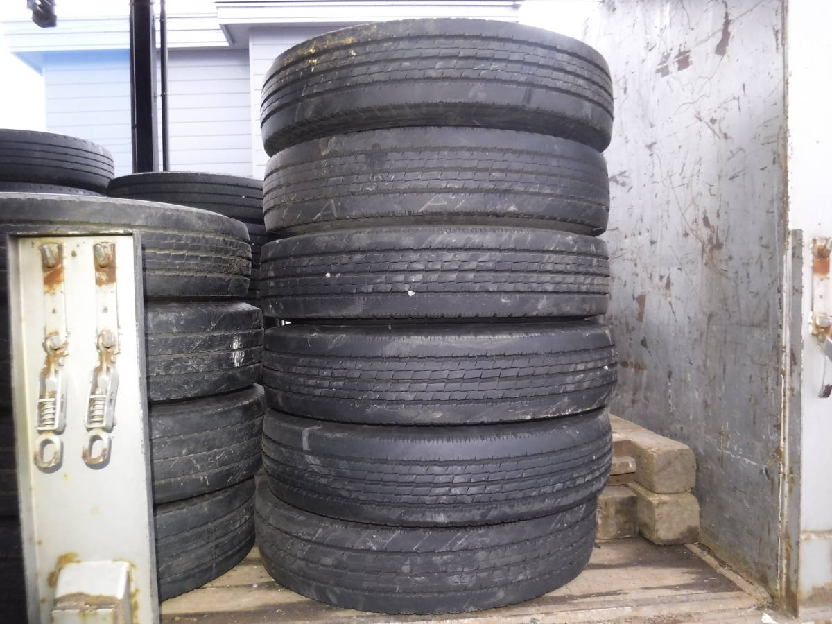 送料1100円/1本～ 6本　トーヨー　夏タイヤ M134 205/80R17.5 120/118L LT 6本 2t 3t_画像1