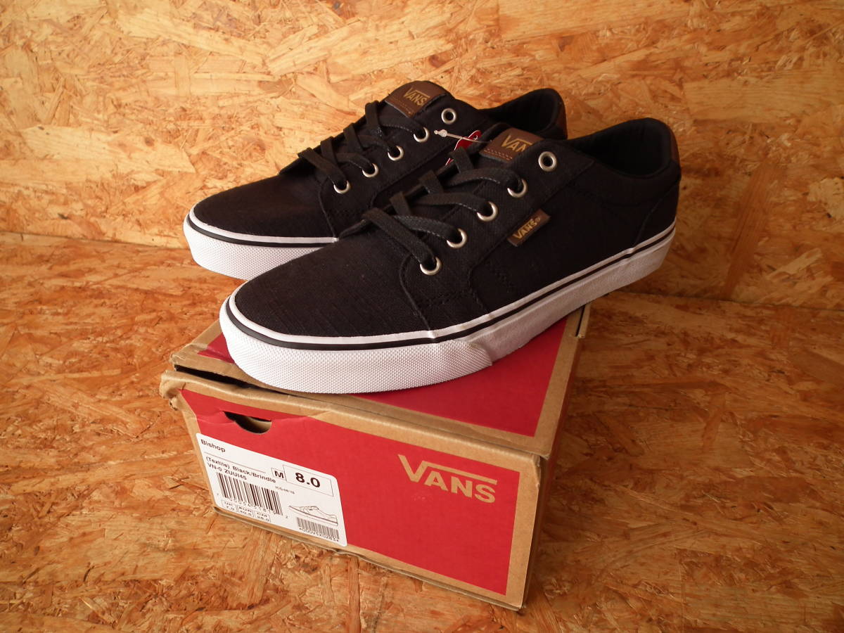 全てのアイテム BISHOP VANS(バンズ) TEXTILE スニーカー) MEN'S (ビショップ BLACK/BRINDLE 26.0cm 26.0cm 全てのアイテム BISHOP VANS(バンズ) TEXTILE スニーカー) MEN'S (ビショップ BLACK/BRINDLE 26.0cm 26.0cm