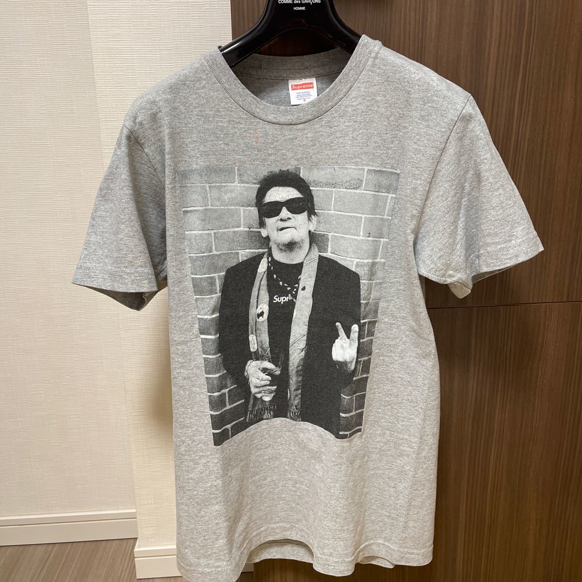 超新作】 13aw S グレー Tシャツ フォト マガウアン シェイン