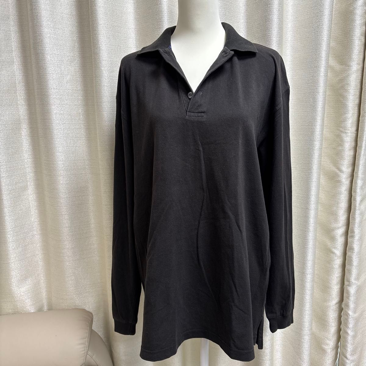 Ermenegildo Zegna 黒 長袖ポロシャツ Ermenegildo Zegna 黒 長袖ポロシャツ L｜Yahoo!フリマ（旧PayPayフリマ）