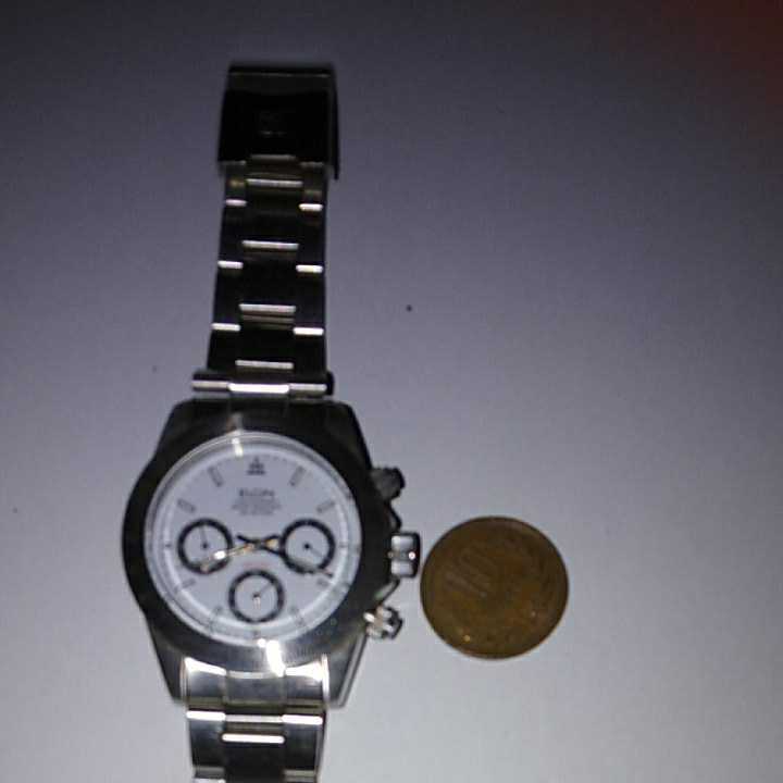  men's wristwatch ELGIN quarts a little with defect 