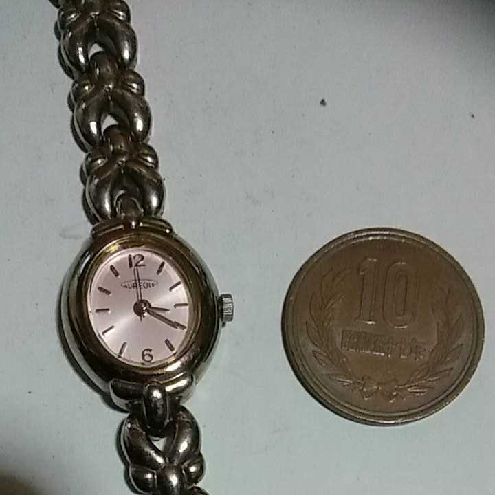  lady's wristwatch AUREOLE quartz 