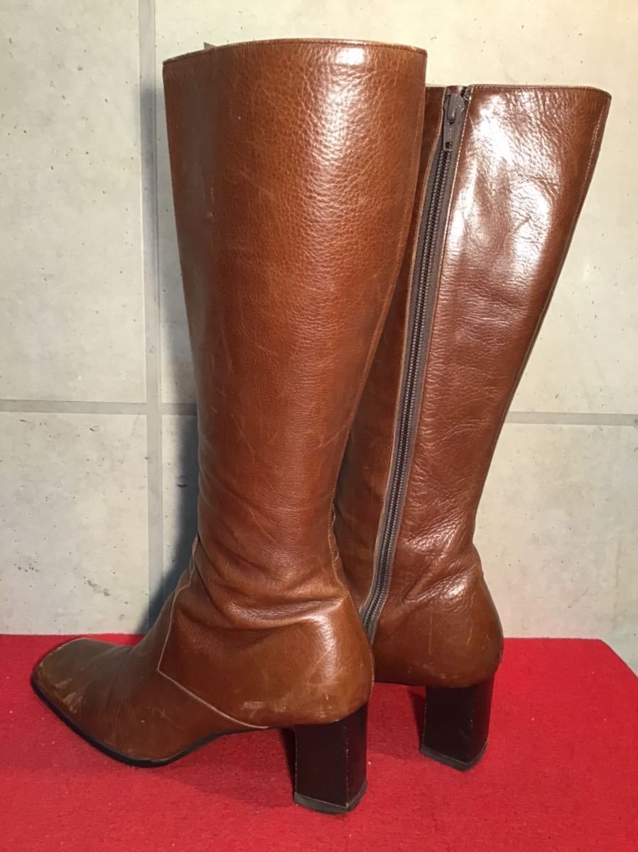 SALE/94%OFF】 フィットシルエットロングブーツ ダイアナ canbe