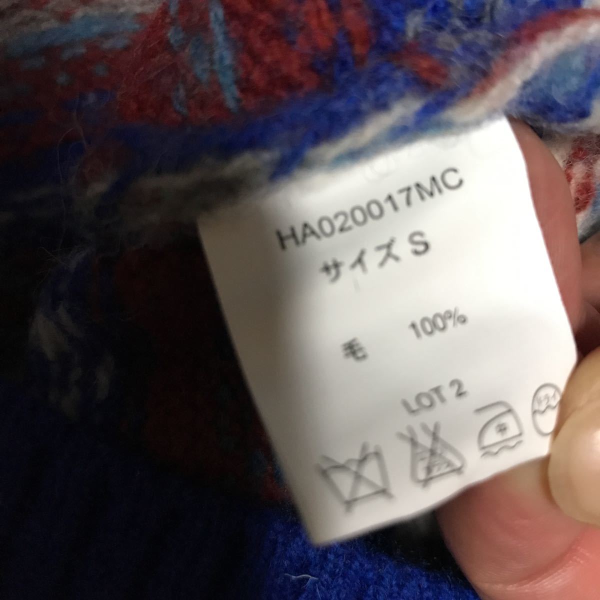 美品 HARE Shetland wool ニット セーター S も_画像4