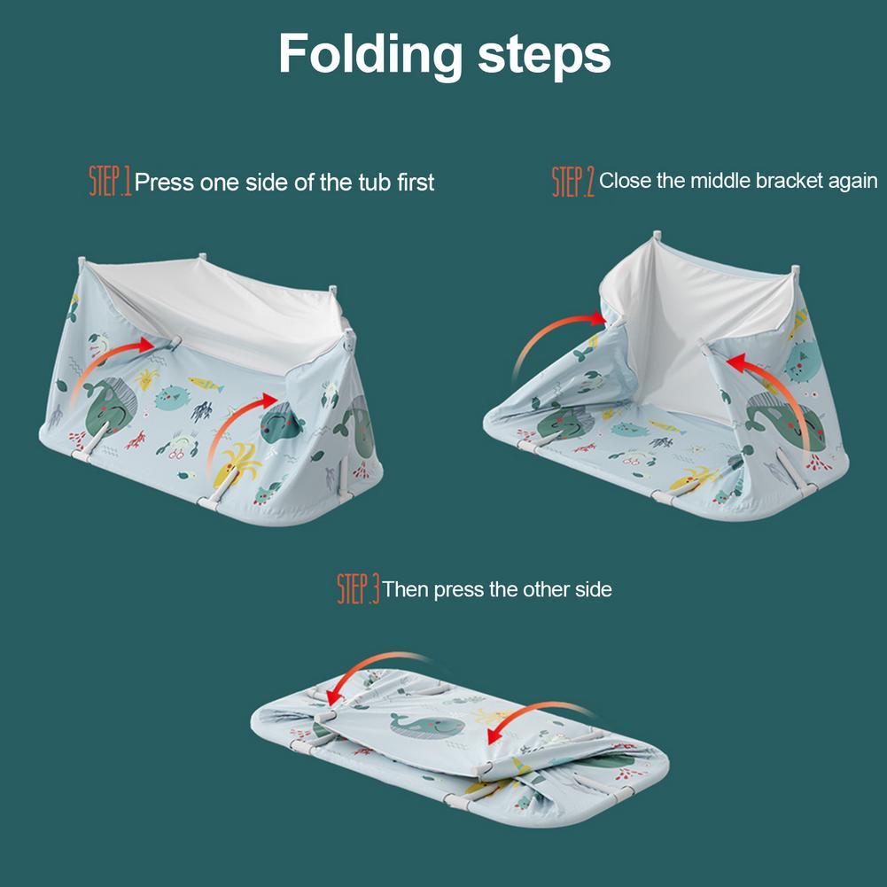  folding bathtub portable non inflatable outdoors bathtub home use bathtub adult . child therefore 