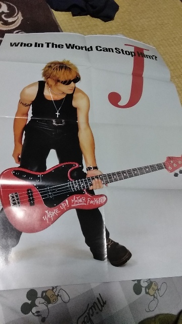 GiGS☆とじ込み付録超特大両面ポスター☆切り抜き☆J［LUNA SEA］▽1DQ：zep7_画像2