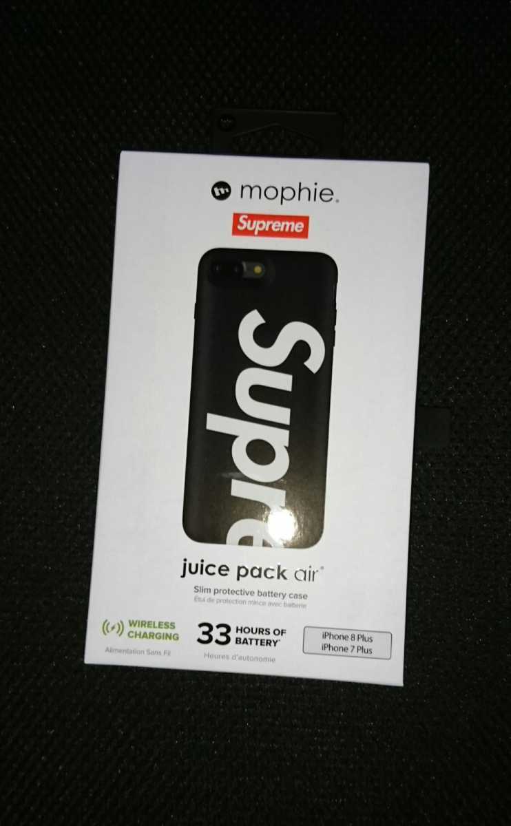 新品 未使用品 タグ付き Mophie iPhone 8 Plus 7 Plus Juice Pack air ワイヤレス充電器 18FW Supreme 18AW 国内正規品 _画像1