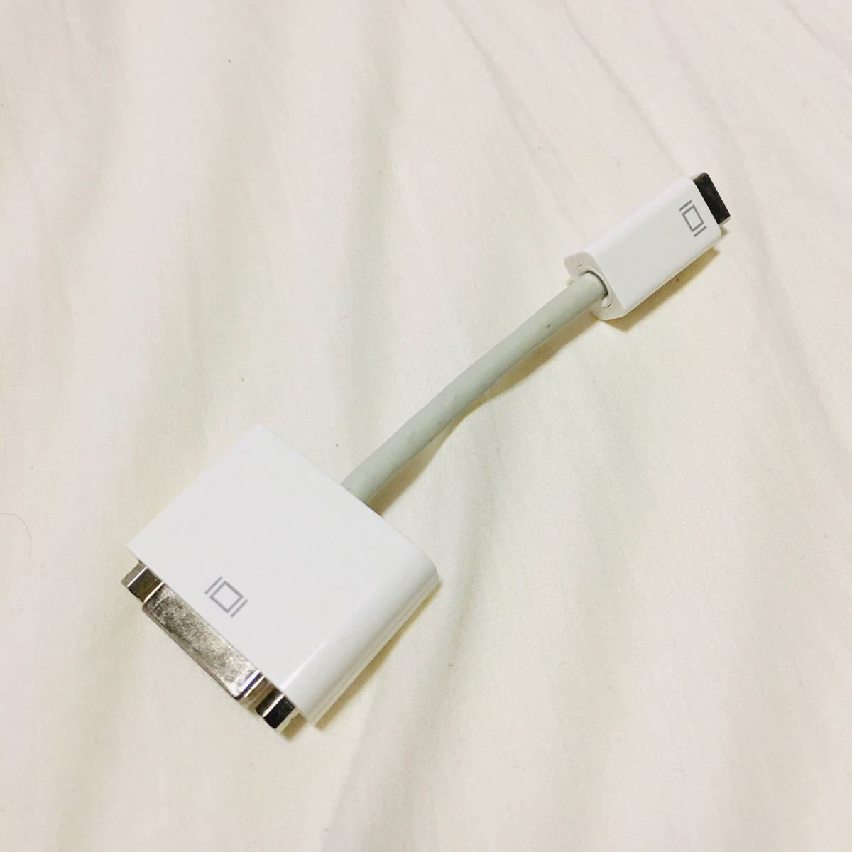 Apple 純正 DVI →mini DVI変換ケーブル