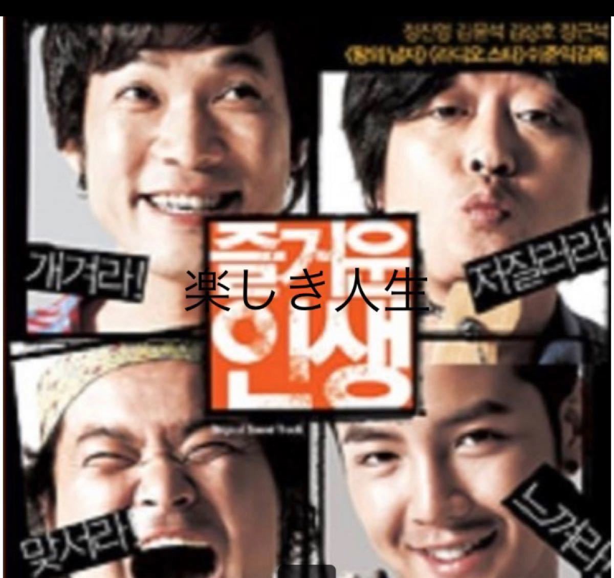 韓国映画 DVD 楽しき人生　チャングンソク　　価格交渉不可