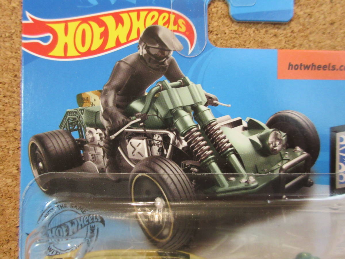 Hot Wheels MOTO WING Rod Squad 9/10 モトウィング USショートカード タイラー・シャレスト_画像1