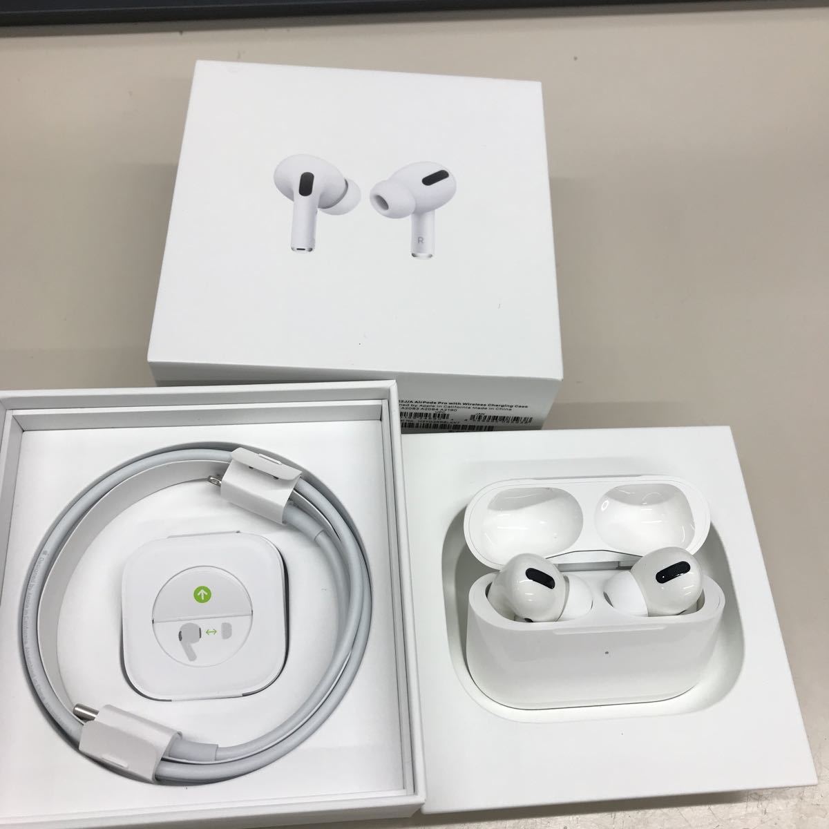 ヤフオク! - N3661【美品】AirPods Pro Apple ワイヤレス イ