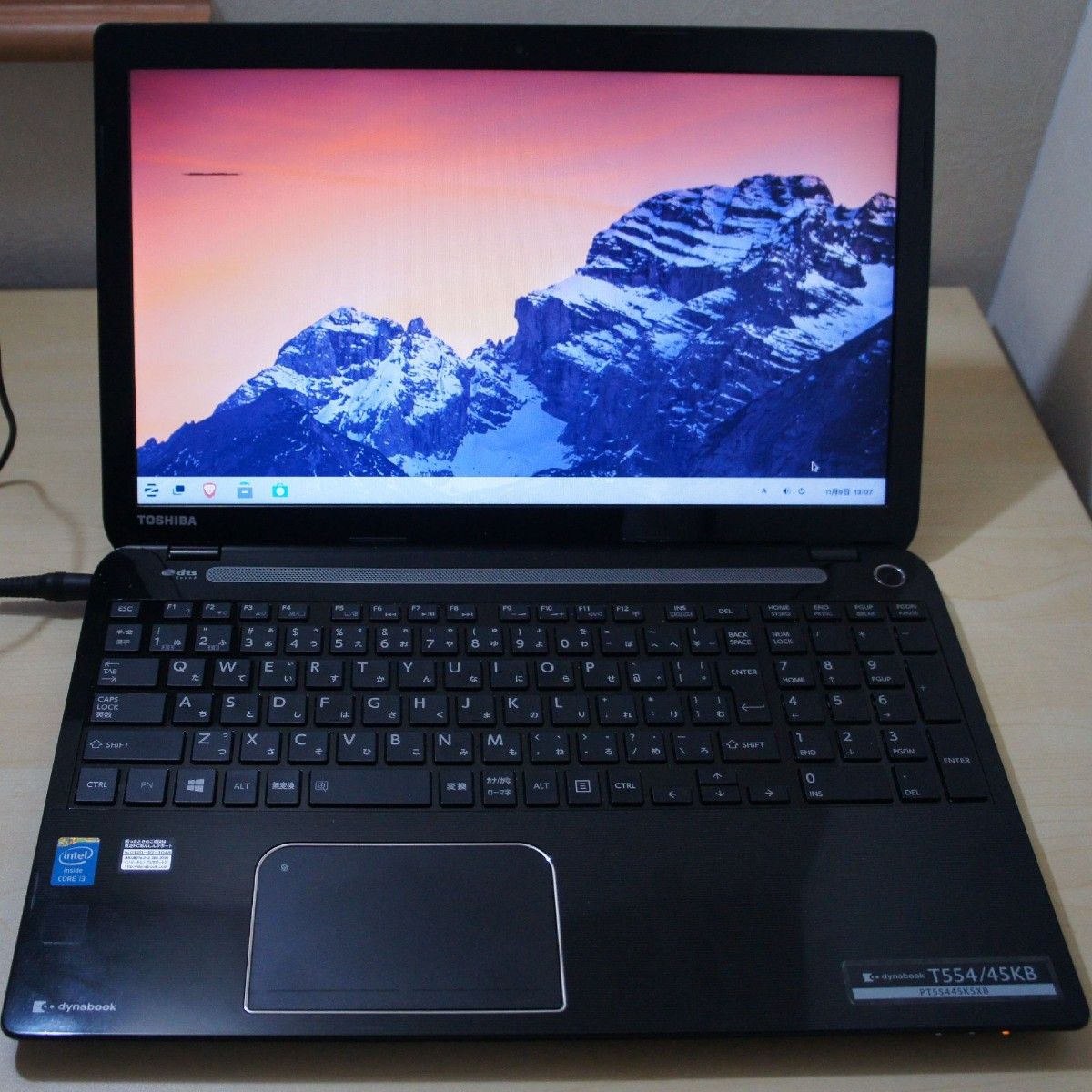 東芝 ノートPC dynabook T554/45KB [ブラック] スタンダードノートPC dynabook T554 トップページ