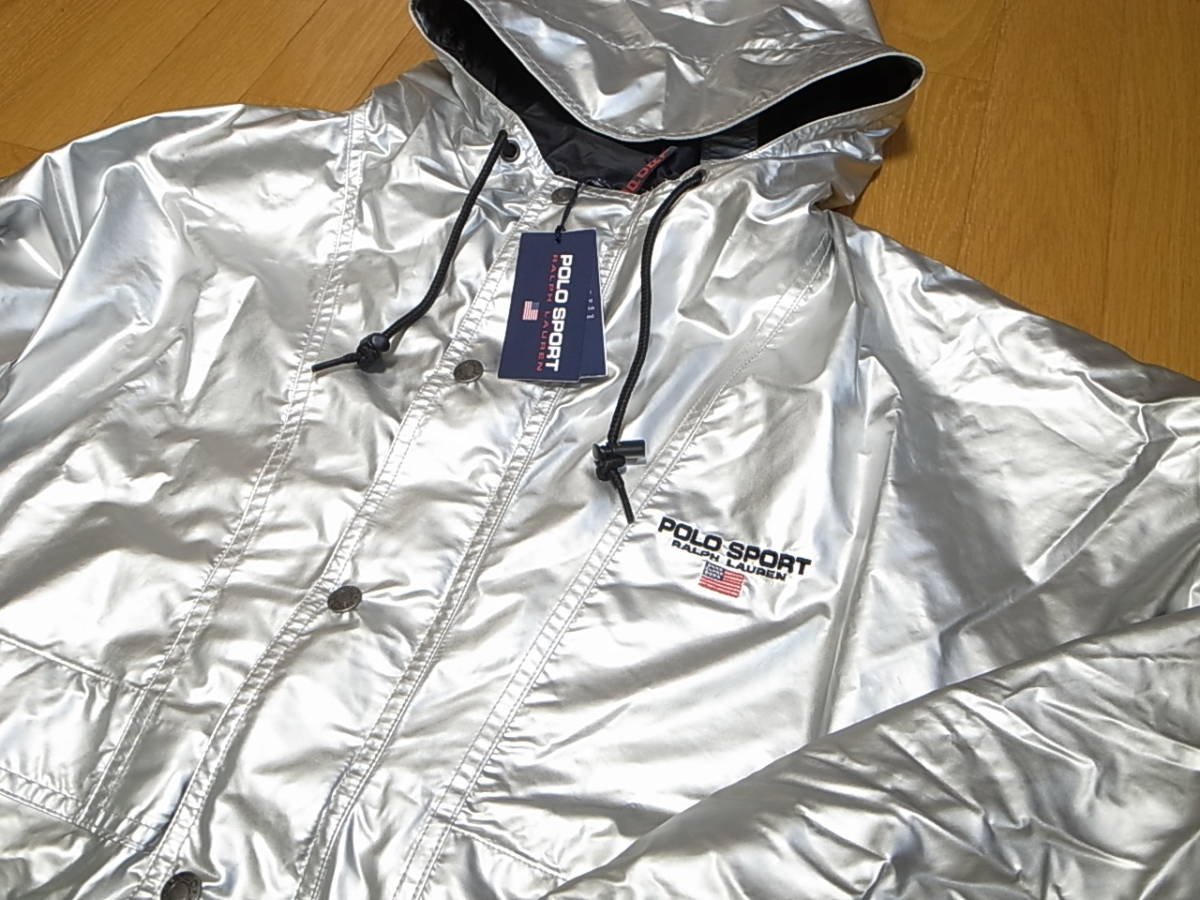 送料無料 即決】POLO SPORT OG SILVER JACKET 復刻ポロ スポーツ