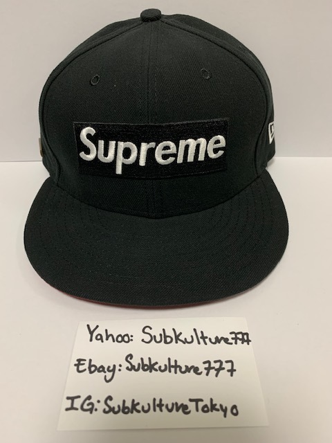 【新品】 Supreme　シュプリーム　Box Logo New Era ニューエラ　GORE-TEX　7 1/8 rare new キャップ　ブラック　帽子　希少