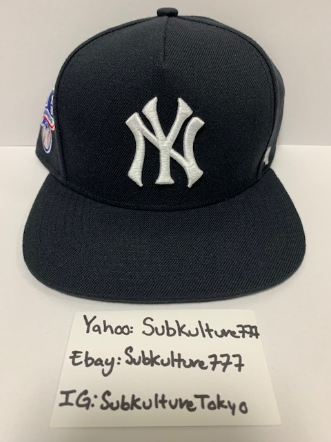 【新品】 Supreme　シュプリーム　Box Logo Snapback NY rare new キャップ ネイビー　帽子　希少