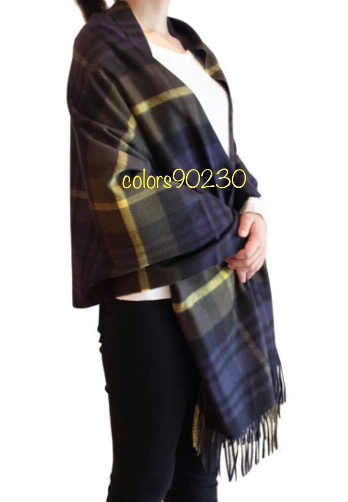 廃盤希少!beams別注☆ 極美品 ジョンストンズ カシミア ストール
