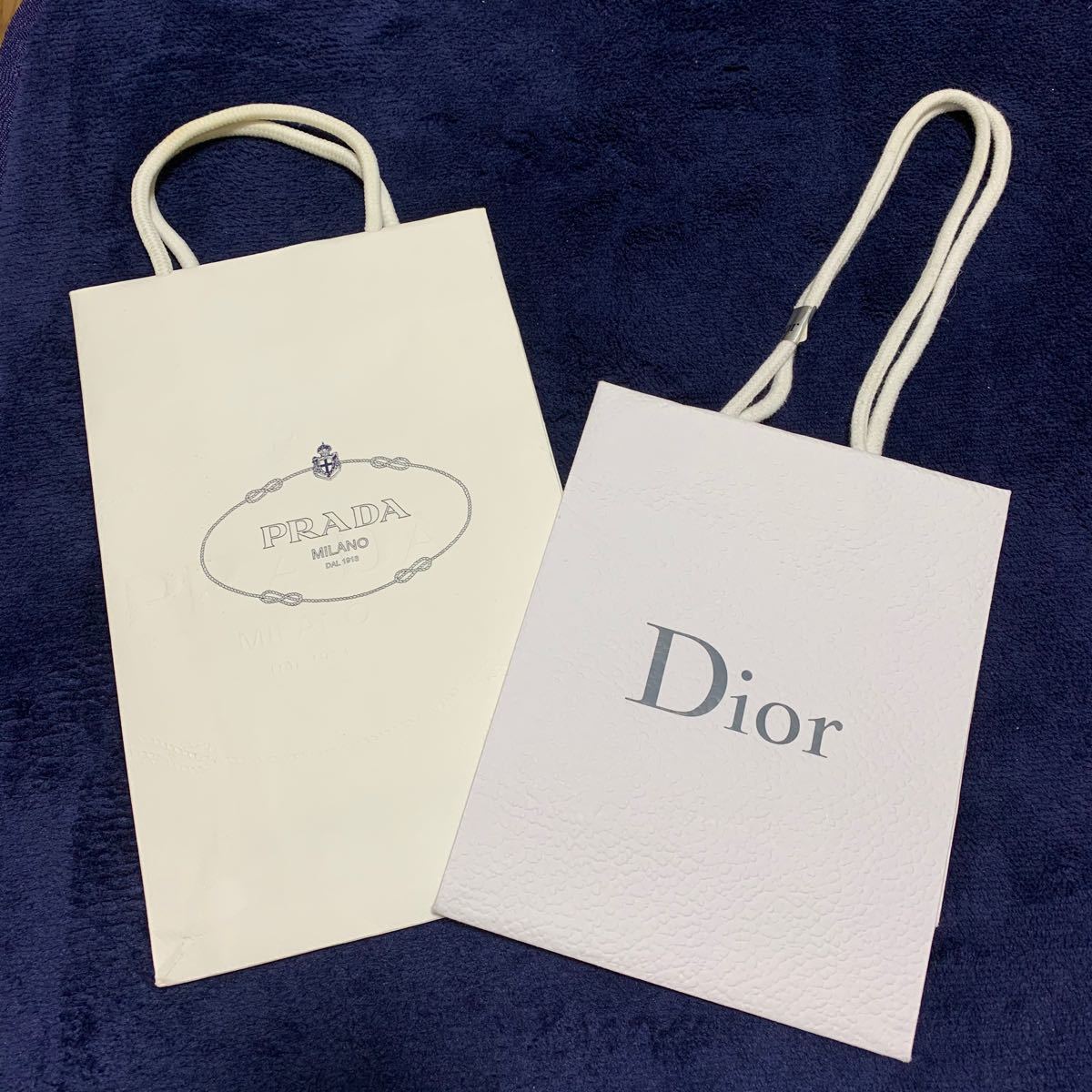 【2/14までの出品】 Dior PRADA ショップ袋 ショッパー 紙袋