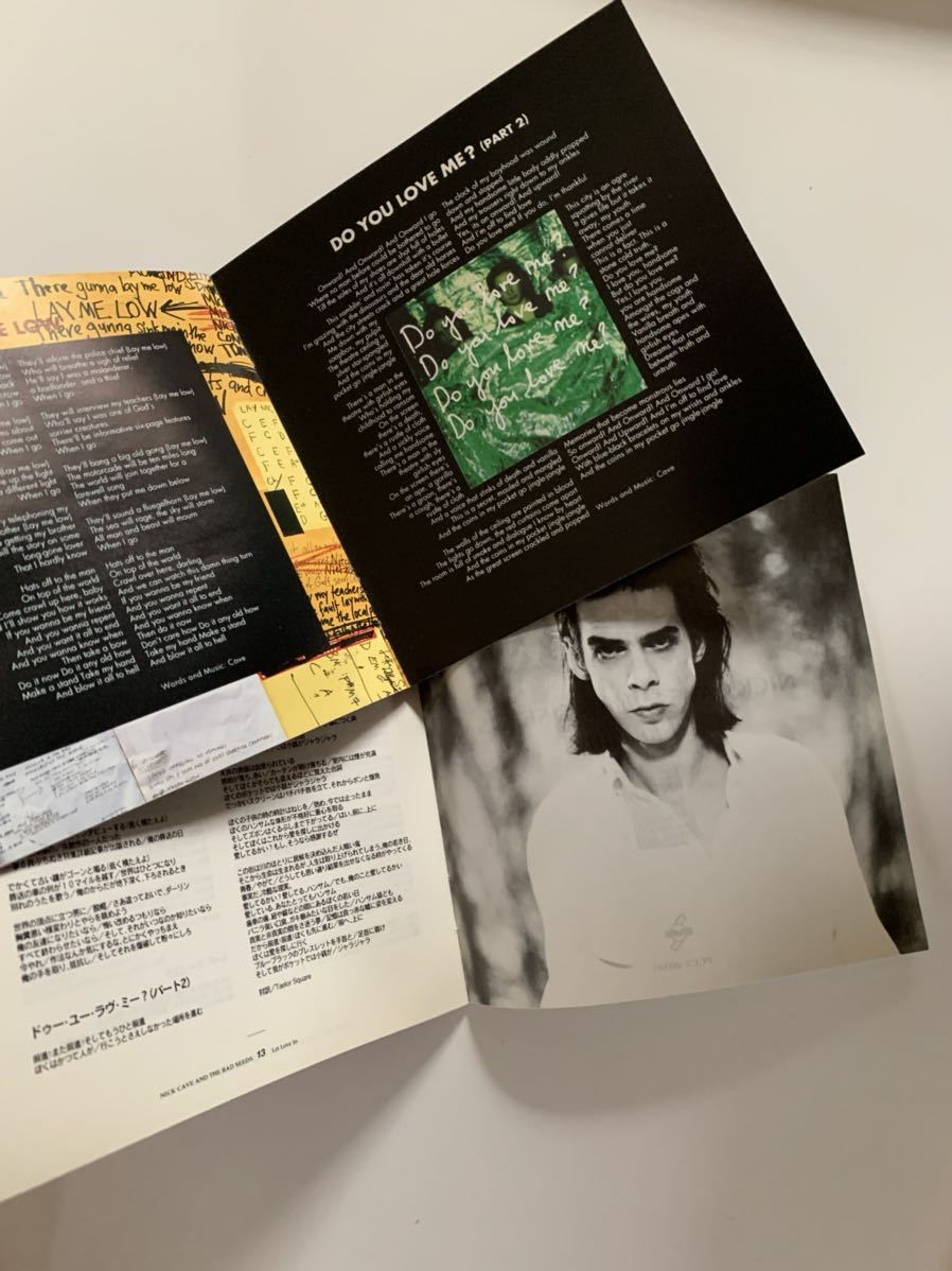 レア　Nick CAVE&the BAD SEEDS Let Love In ニック ケイヴ アンド ザ バッド シーズ　国内盤　帯付き　CD 送料無料