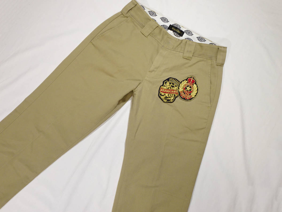 Dickies × DRESS CAMP ディッキーズ　チノパン　W34 送料無料 Dickies×DRESSCAMP ディッキーズ ドレスキャップ チノパン