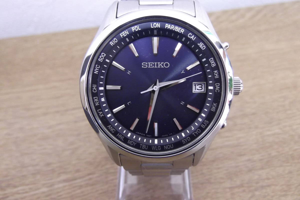 全商品オープニング価格! Yahoo!オークション - 【9434】SEIKO 7B27-0AA0 セイコー その他