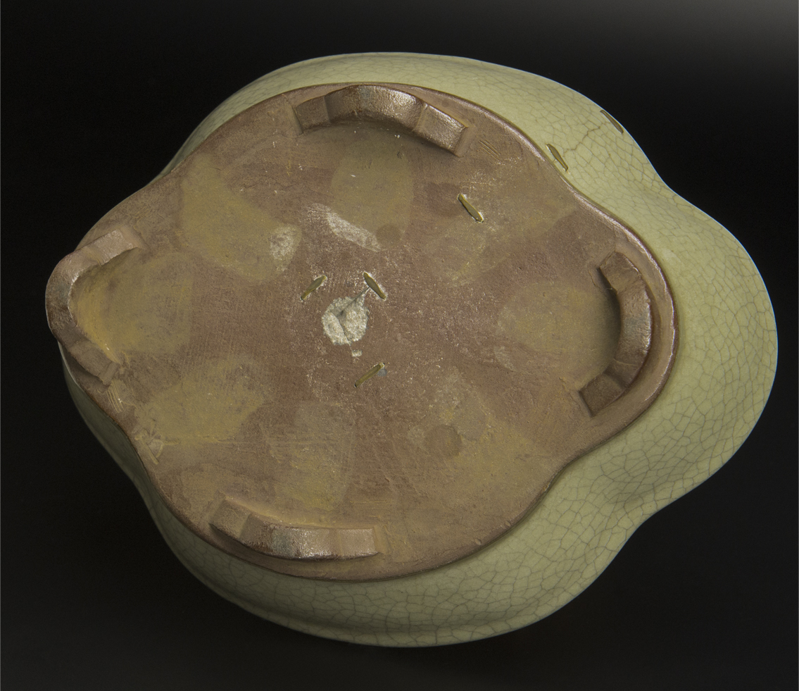  Song . обжиг в печи нарцисс поддон вместе коробка China старый изобразительное искусство 