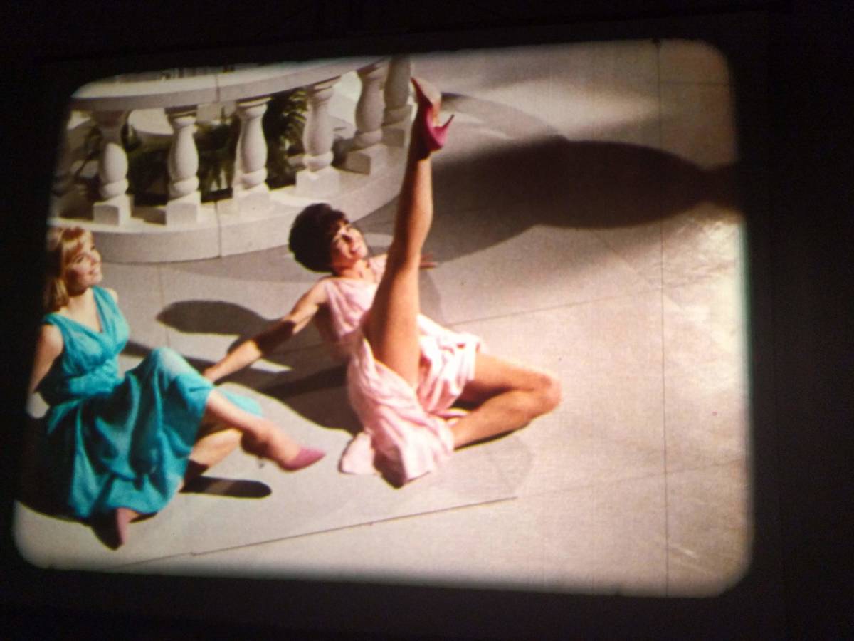 16ミリ　総天然色「Jane Morgan-Under Paris Skies」ミュージカル短編映画 Scopitone 60年代 磁気フィルム _画像1