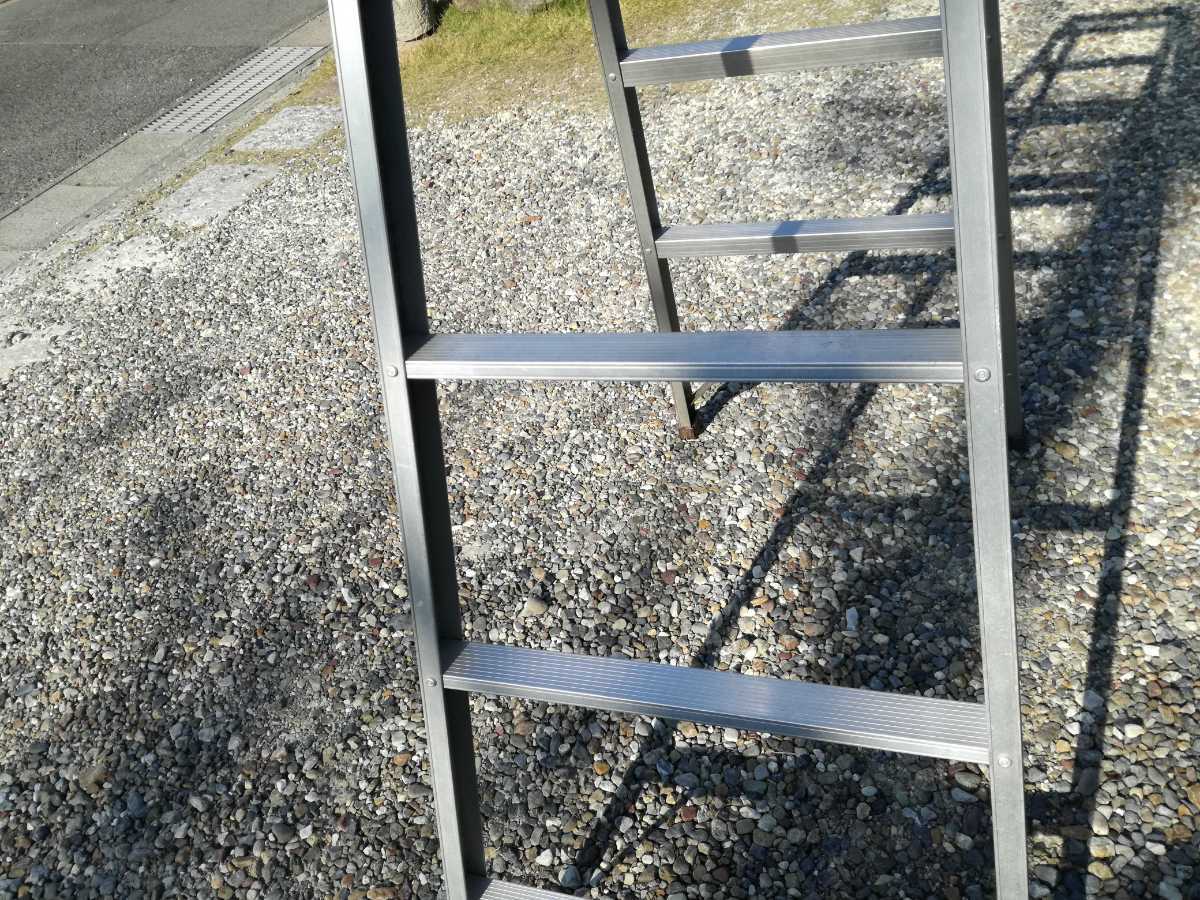 ALINCO 梯子兼用脚立 6尺 足場 DIY 高所作業 洗車台 アルミ製 引き取り
