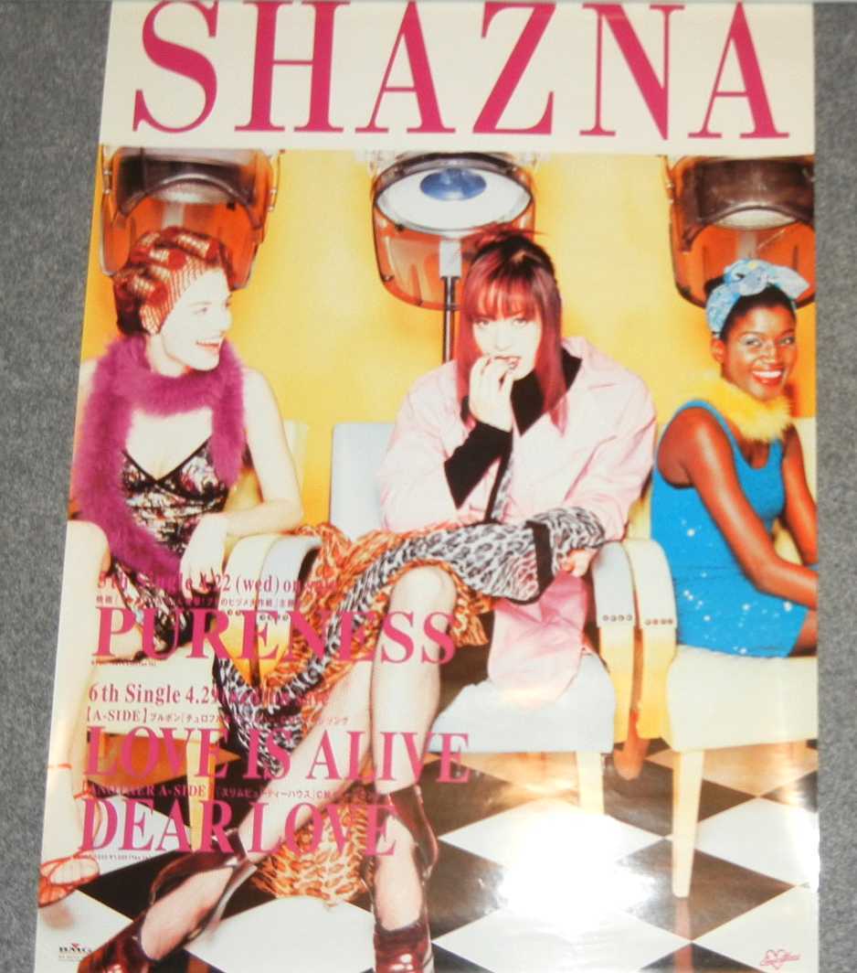 ヤフオク! - ◇ポスター◇SHAZNA／PURENESS／シャズナ／IZ...