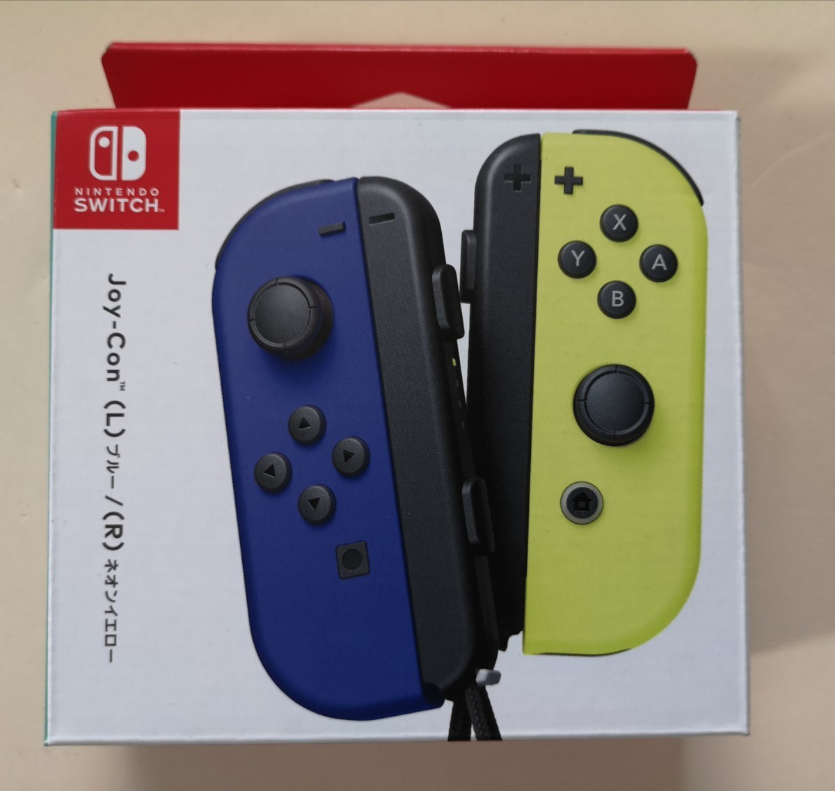 【新品】Nintendo Switch Joy-Con　ブルー／ネオンイエロー　