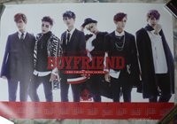  prompt decision new goods ..Boyfriend The Boy Friend 2015 calendar Taiwan promo poster A2 size KPOP goods 