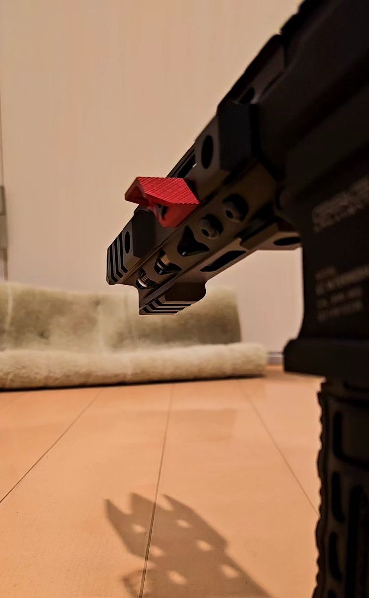 【41PXカスタムM4電動ガン】「南極3号改」電子トリガーARP556、ハンドガードカスタム、ストック延長アダプター、バッテリー付