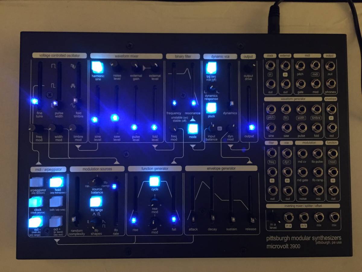 microvolt 3900 (開封済みですが動作テストのみ)付属品、元箱+LONGの