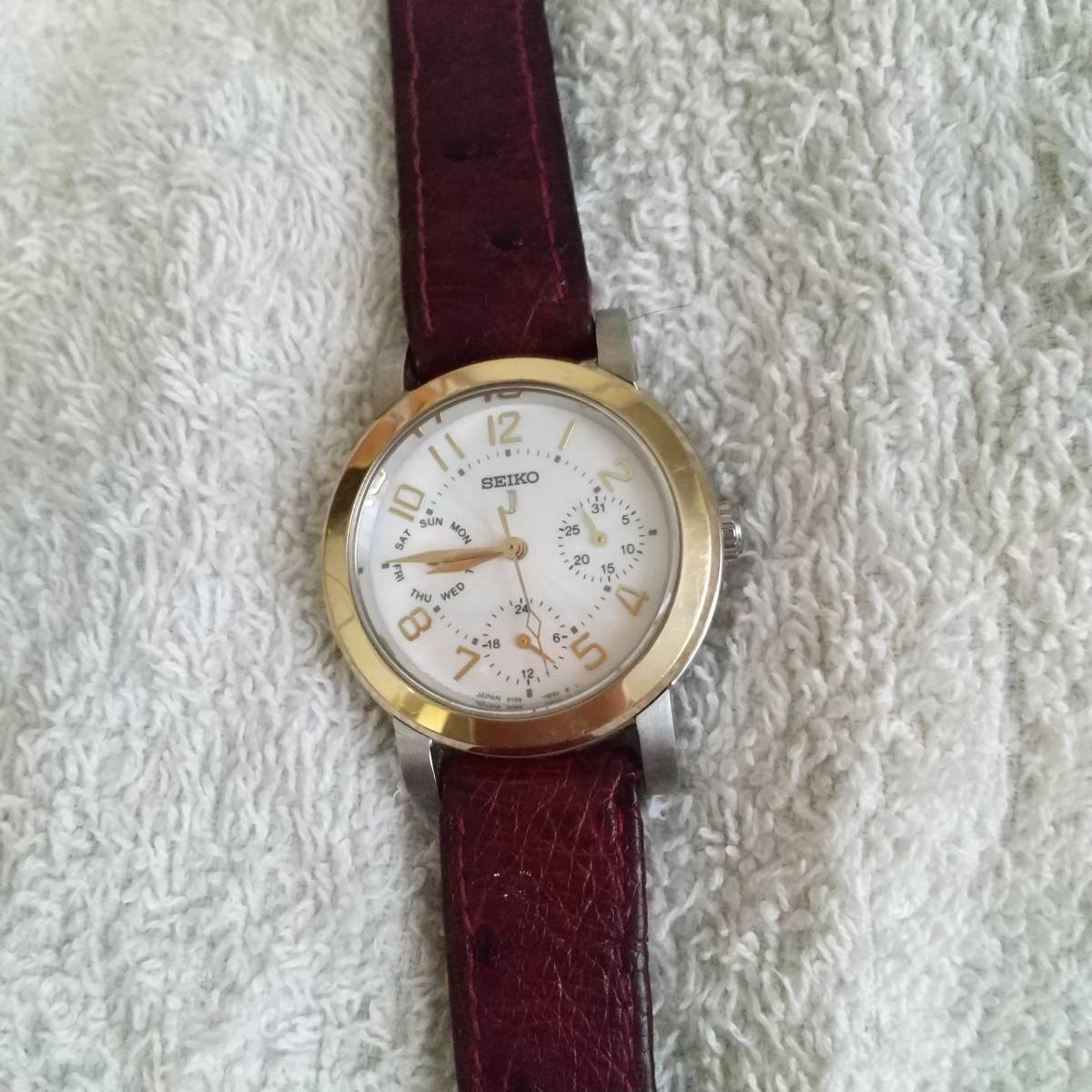 史上一番安い 珍品 SEIKO 腕時計 クロノグラフ J その他
