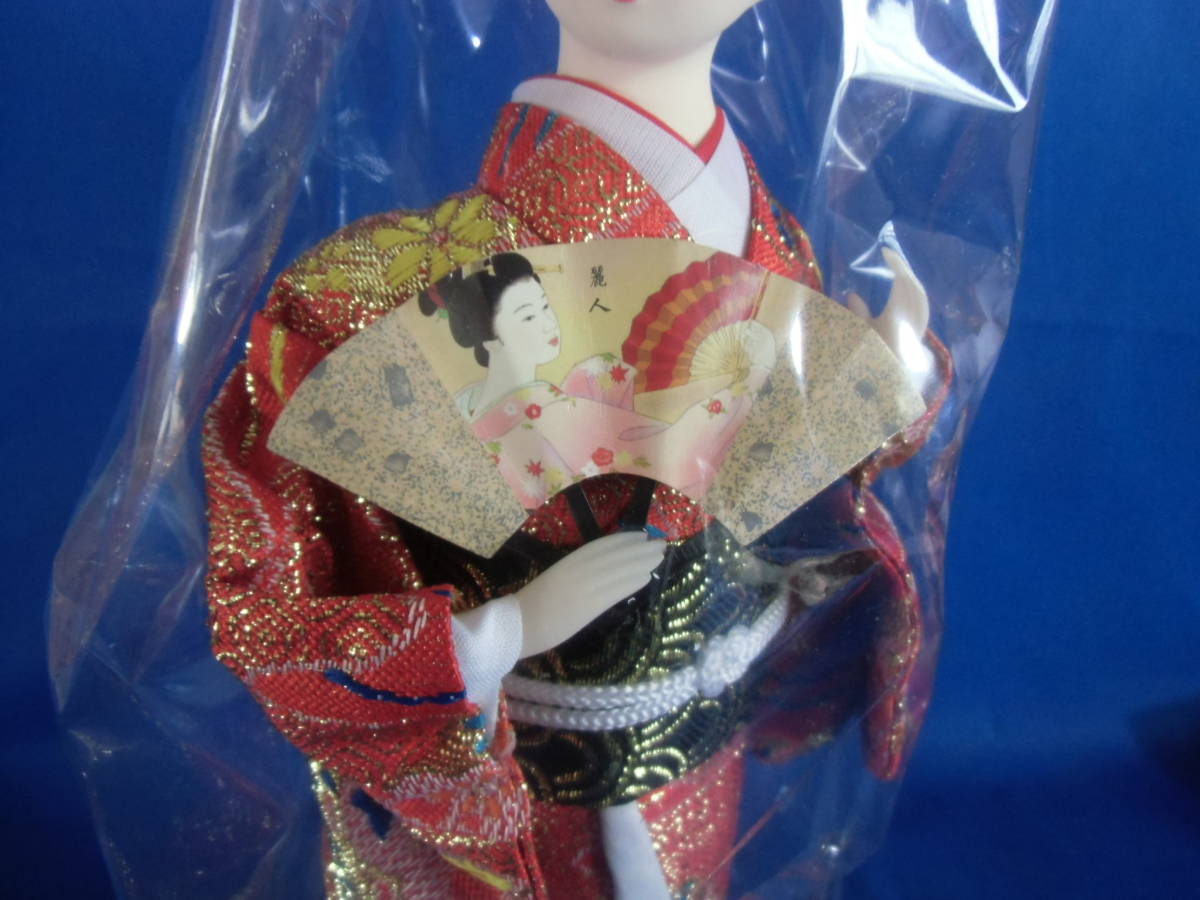 日本人形、未使用保管、高さ３２ｃｍ、箱付き_画像9