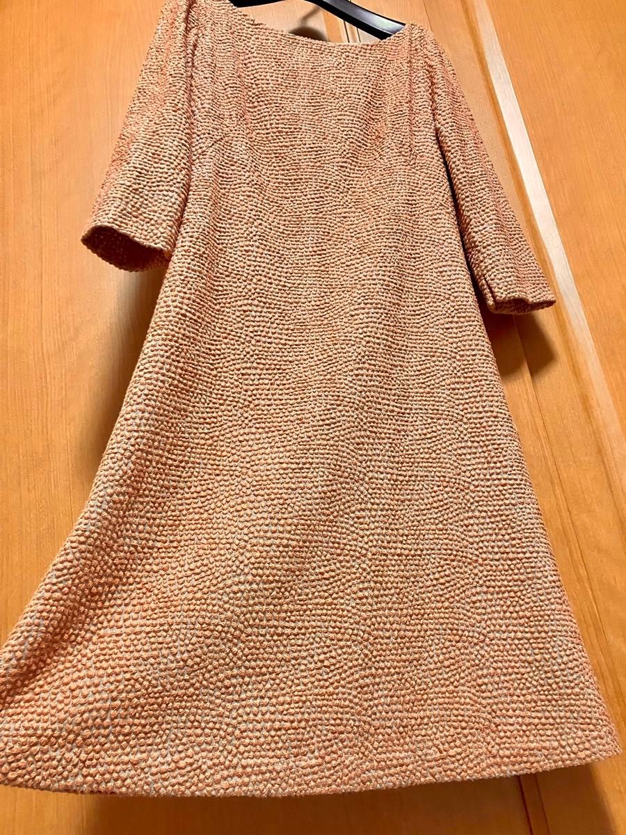 sybilla シビラ　刺繍ワンピース　M TILE】クロスタイルニットドレス(ワンピース) | Sybilla(シビラ