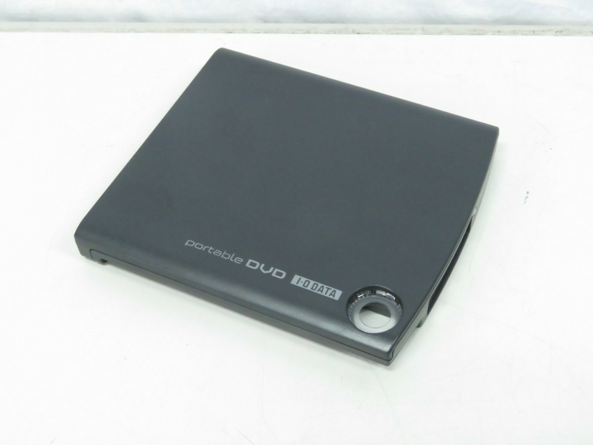 I-O DATA 外付け ポータブルDVDドライブ DVRP-U8SLEBK