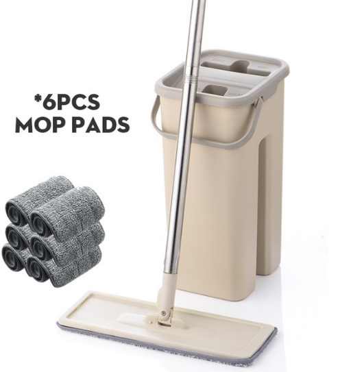 x231 floor cleaning Flat mop microfibre mop . bucket free hand mop bucket color 2 сolor selection 