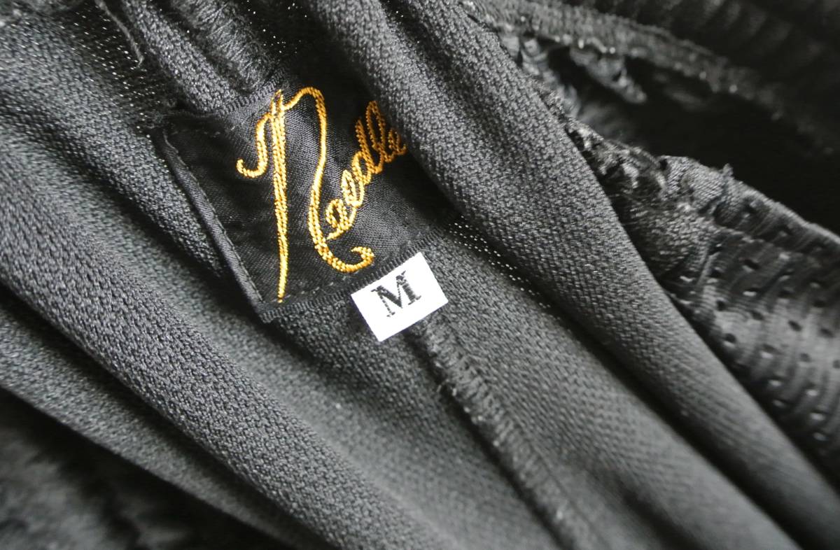 Needles × FREAK’S STORE トラックパンツ ニードルス サイドベロア フリークスストア オールブラック