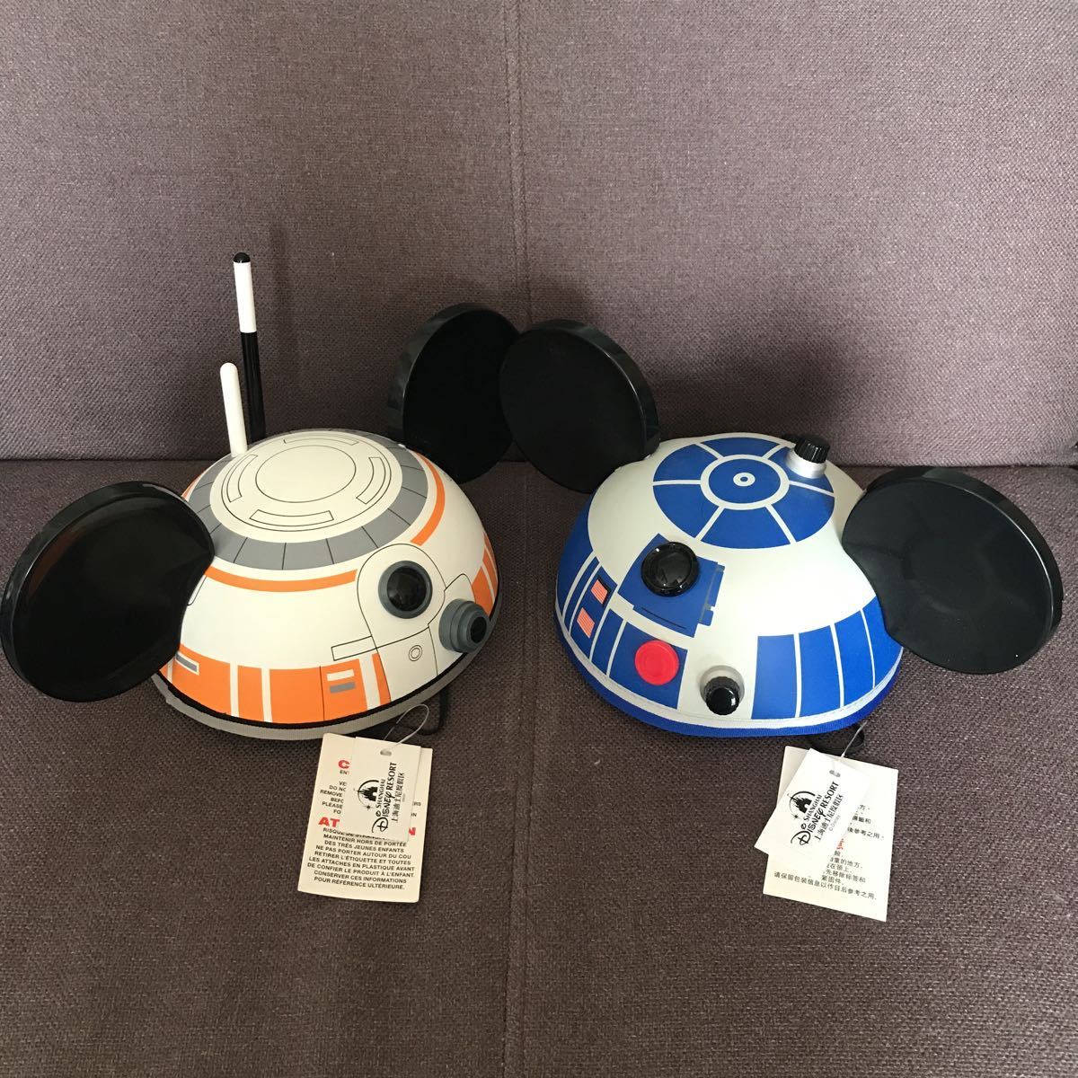 Yahoo!オークション - スターウォーズ イヤーハット BB8 R2D2 帽子 ファ...