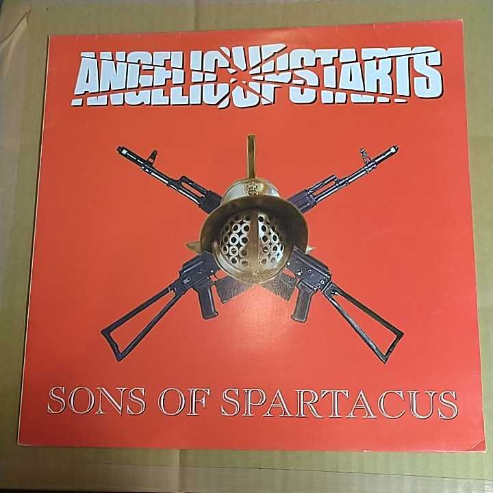 angelic upstarts「sons of spartacus」独オリジナルLP 2002年★oi! Skinheads punk cockney rejects_画像1