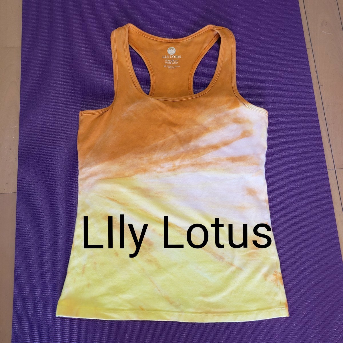 【LIly Lotus】　リリーロータス　タンクトップ　ヨガウェア