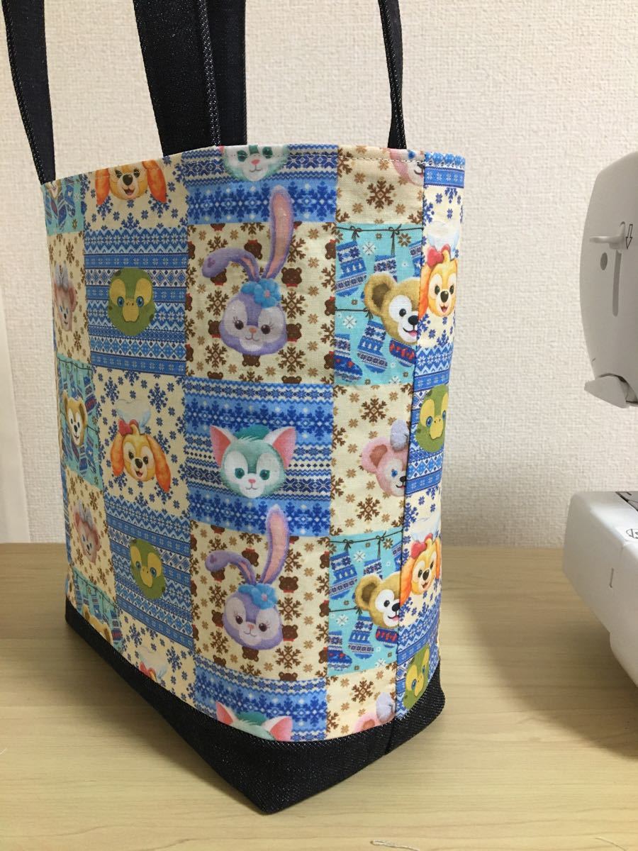 ハンドメイド　トートバック  ダッフィー  フレンズ