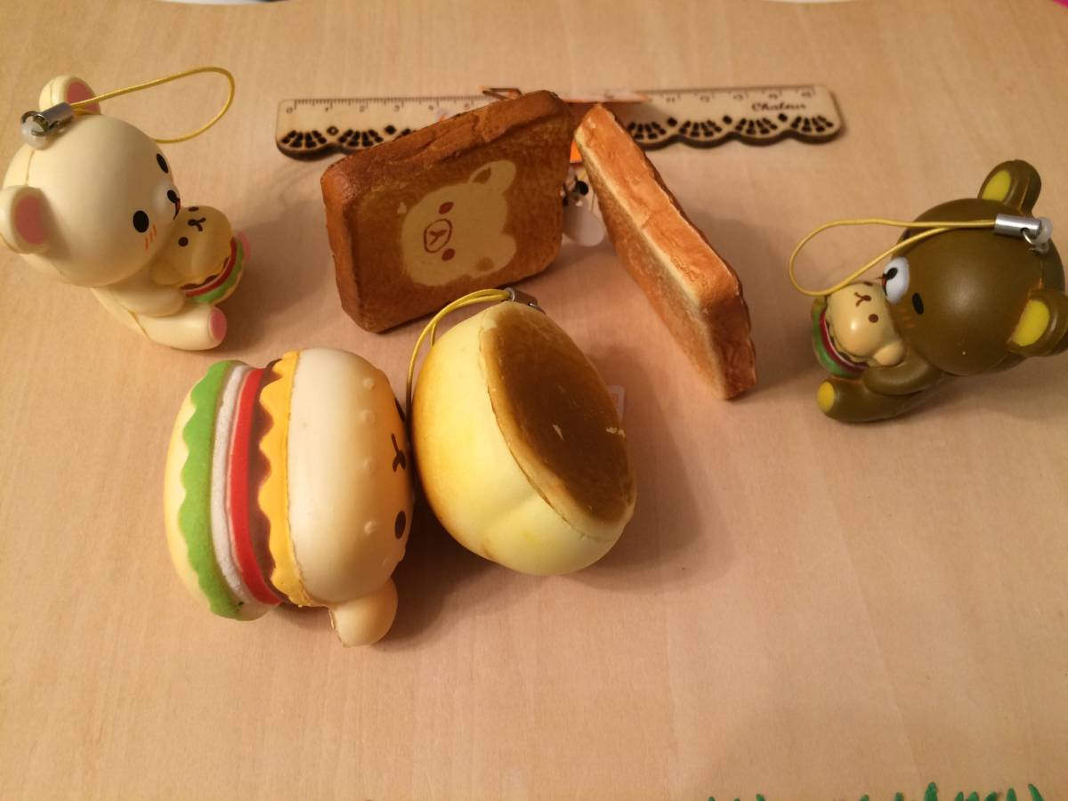 Yahoo!オークション - リラックマ スクイーズ 6種 ベーカリー Yahoo!オークション - リラックマ スクイーズ 6種 ベーカリー