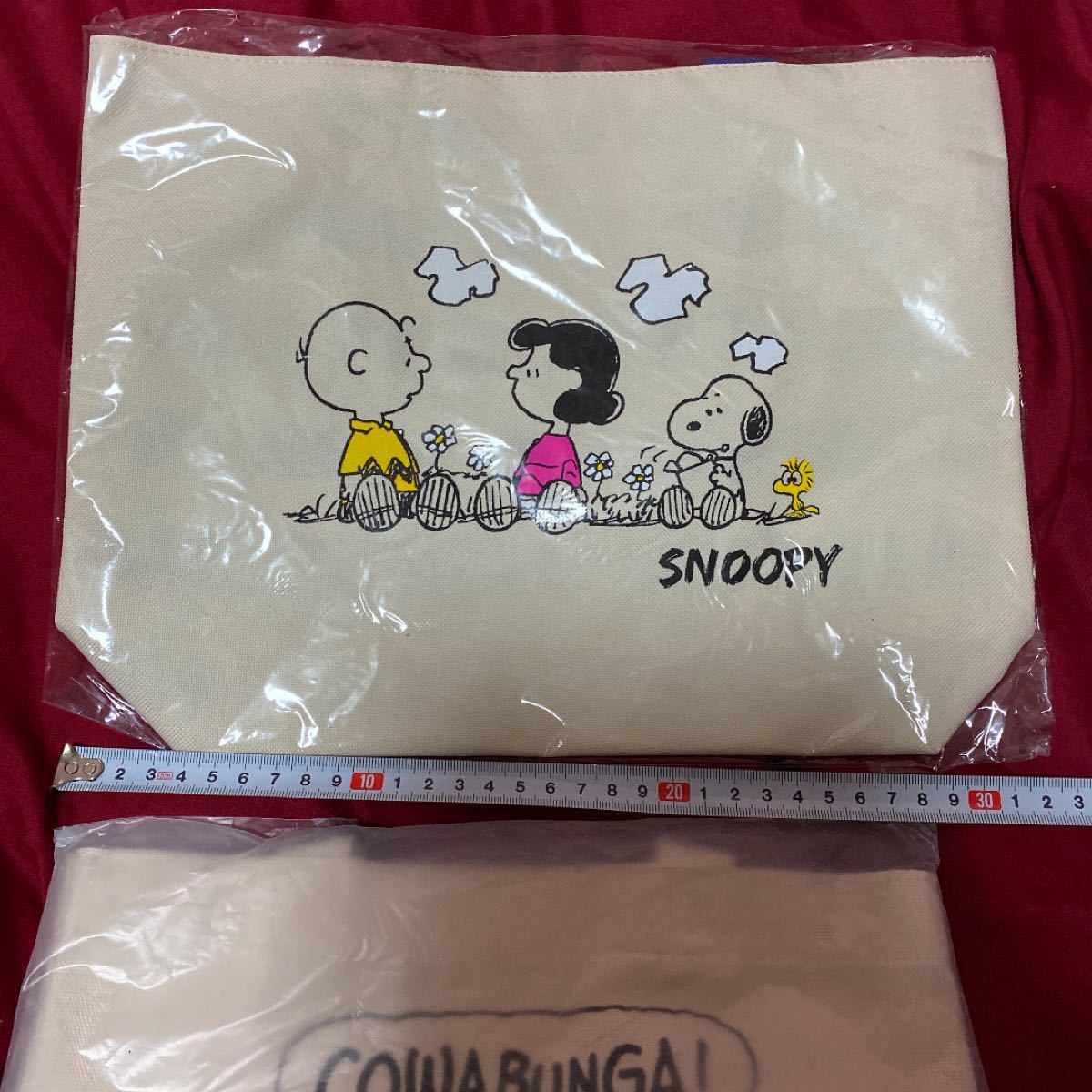 SNOOPY トートバッグ　2点セット