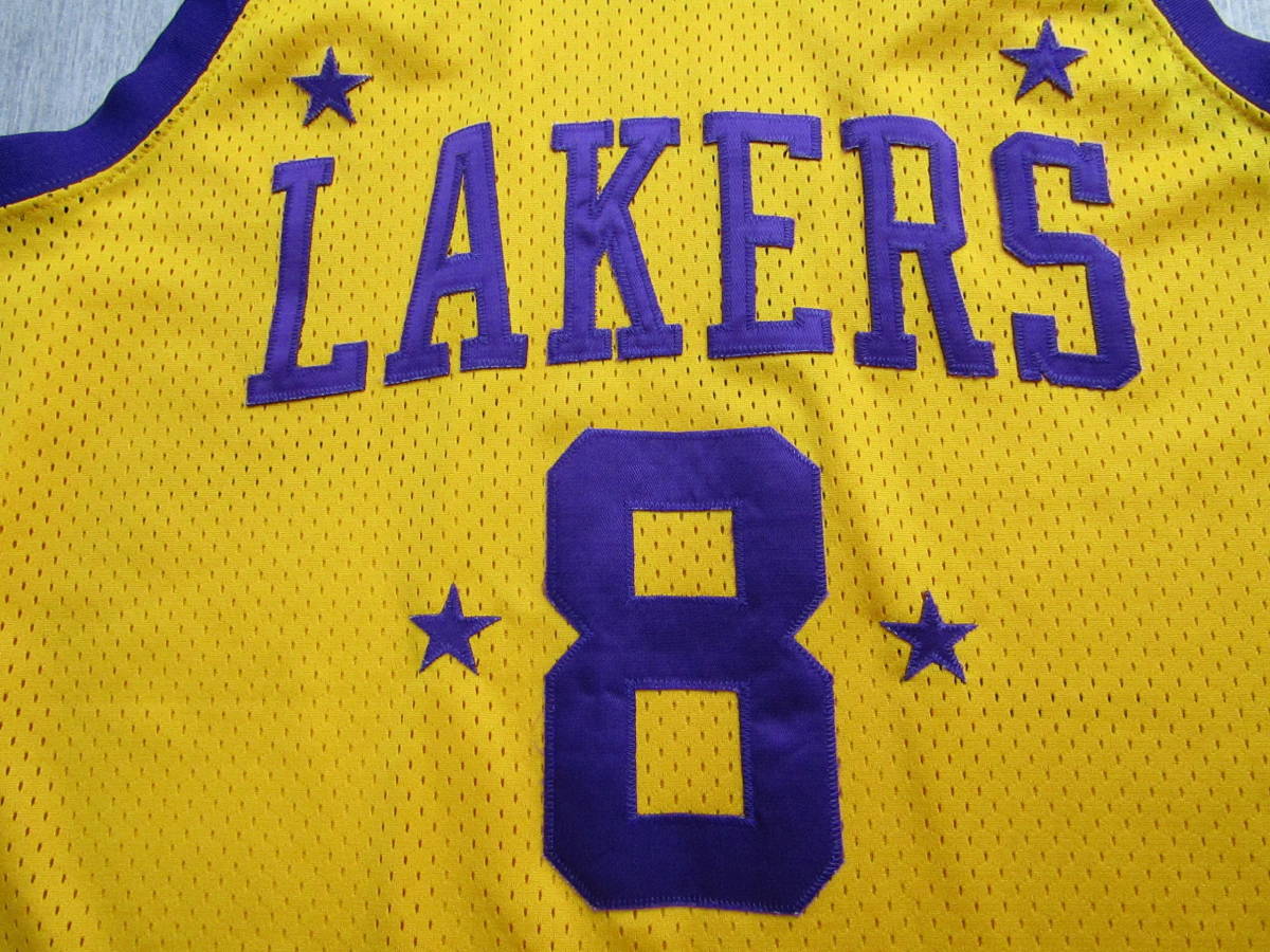 NBA LAKERS　KOBE BRYANT　コービー・ブライアント　NIKE製　ロサンゼルス・レイカーズ　ナイキ　ユニフォーム　ジャージ　ゲームシャツ