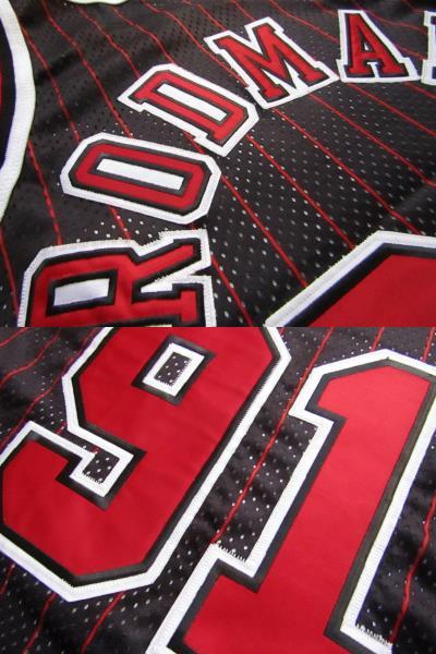 □美品 NBA 50周年記念 BULLS RODMAN デニス・ロッドマン Champion製