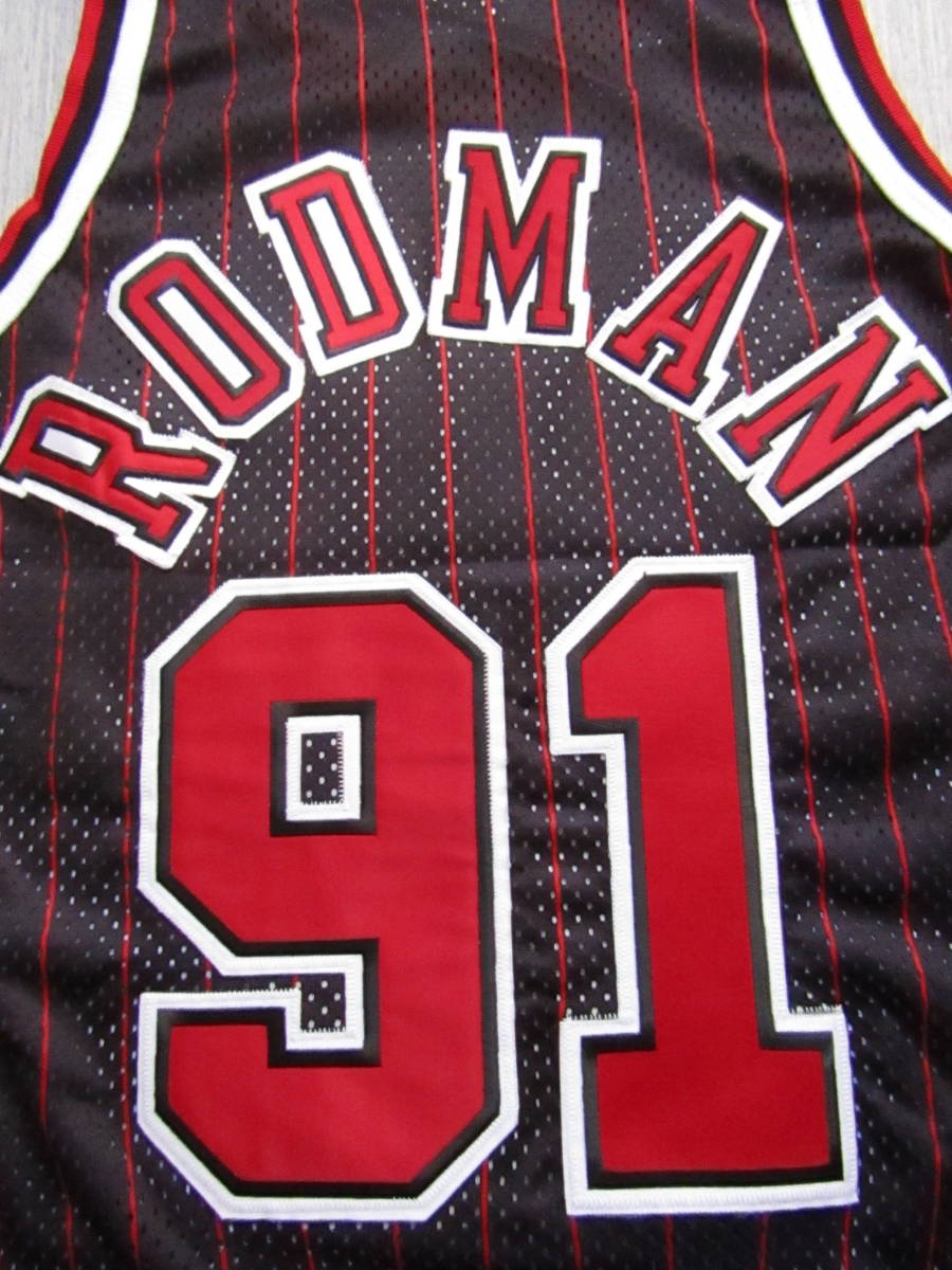 □美品 NBA 50周年記念 BULLS RODMAN デニス・ロッドマン Champion製