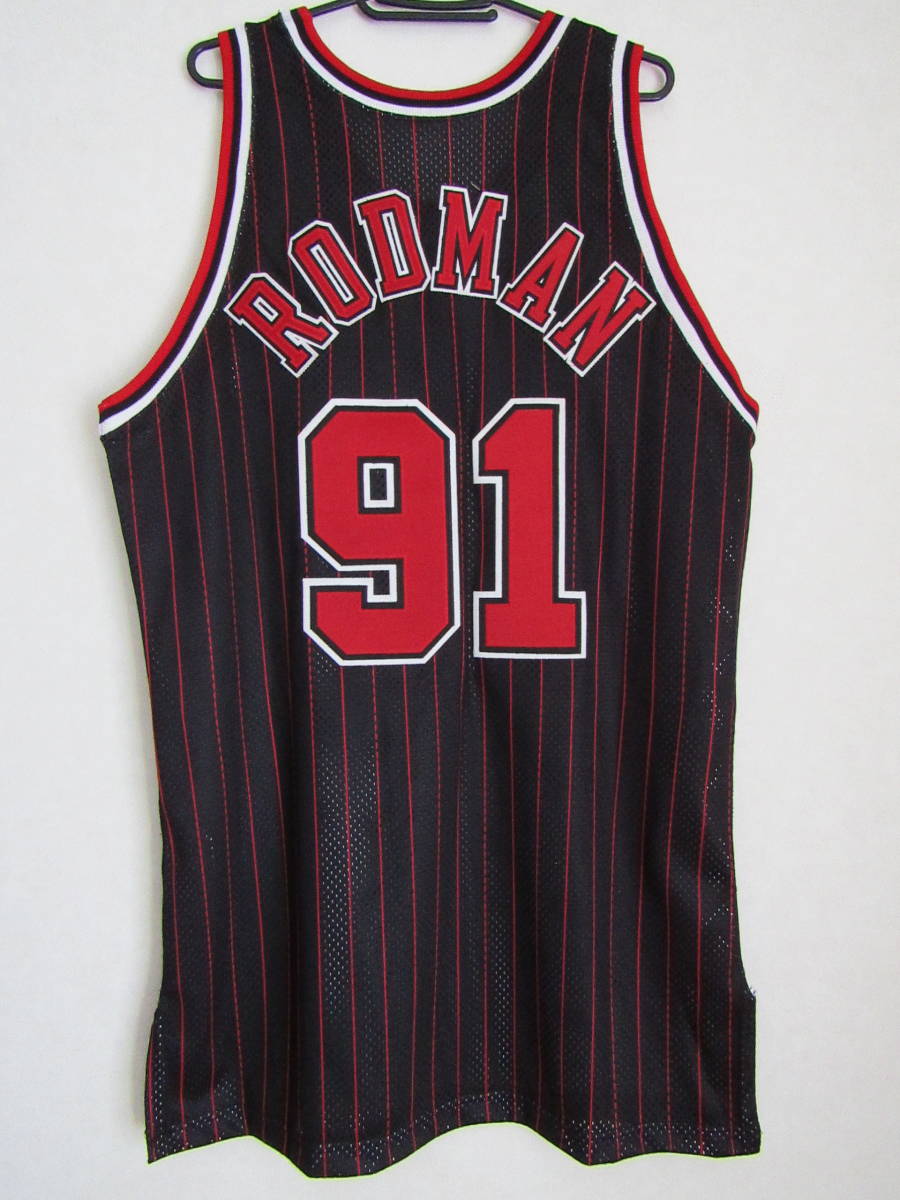 ■極美品 NBA 50周年記念 BULLS RODMAN デニス・ロッドマン Champion製 シカゴ・ブルズ プロカット　ユニフォーム  チャンピオン 当時物