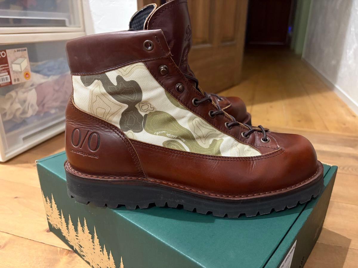 Danner × nerudesignworks TOPOカモver 26cm Danner × nerudesignworks TOPOカモver Black – LOG