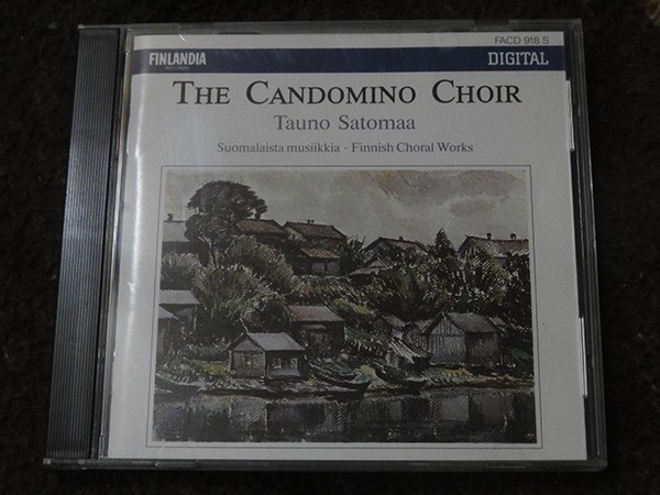 CD CANDOMINO CHOIR / カンドミノ合唱団　　タウノ・サトマー (Tauno Satomaa)　suomalaista musiikkia (finnish choral works)_画像1